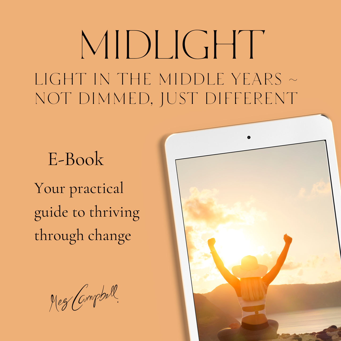 Midlight: Light in the Middle Years ~ Not dimmed, just different - Digital Download (PDF eBook)