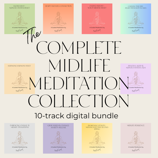 The Complete Midlife Meditation Collection – 10-Track Digital Bundle (Digital Audio)