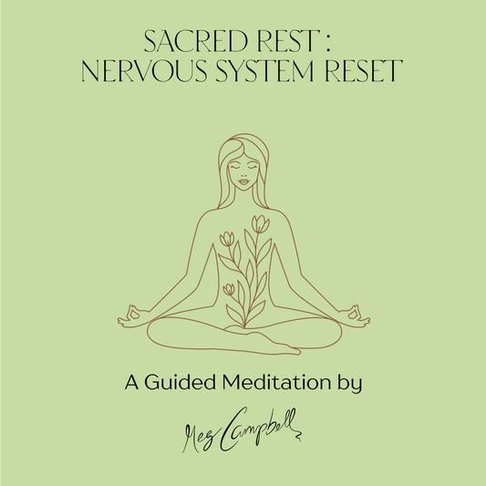 Sacred Rest: Nervous System Reset Guided Meditation (Digital Audio)